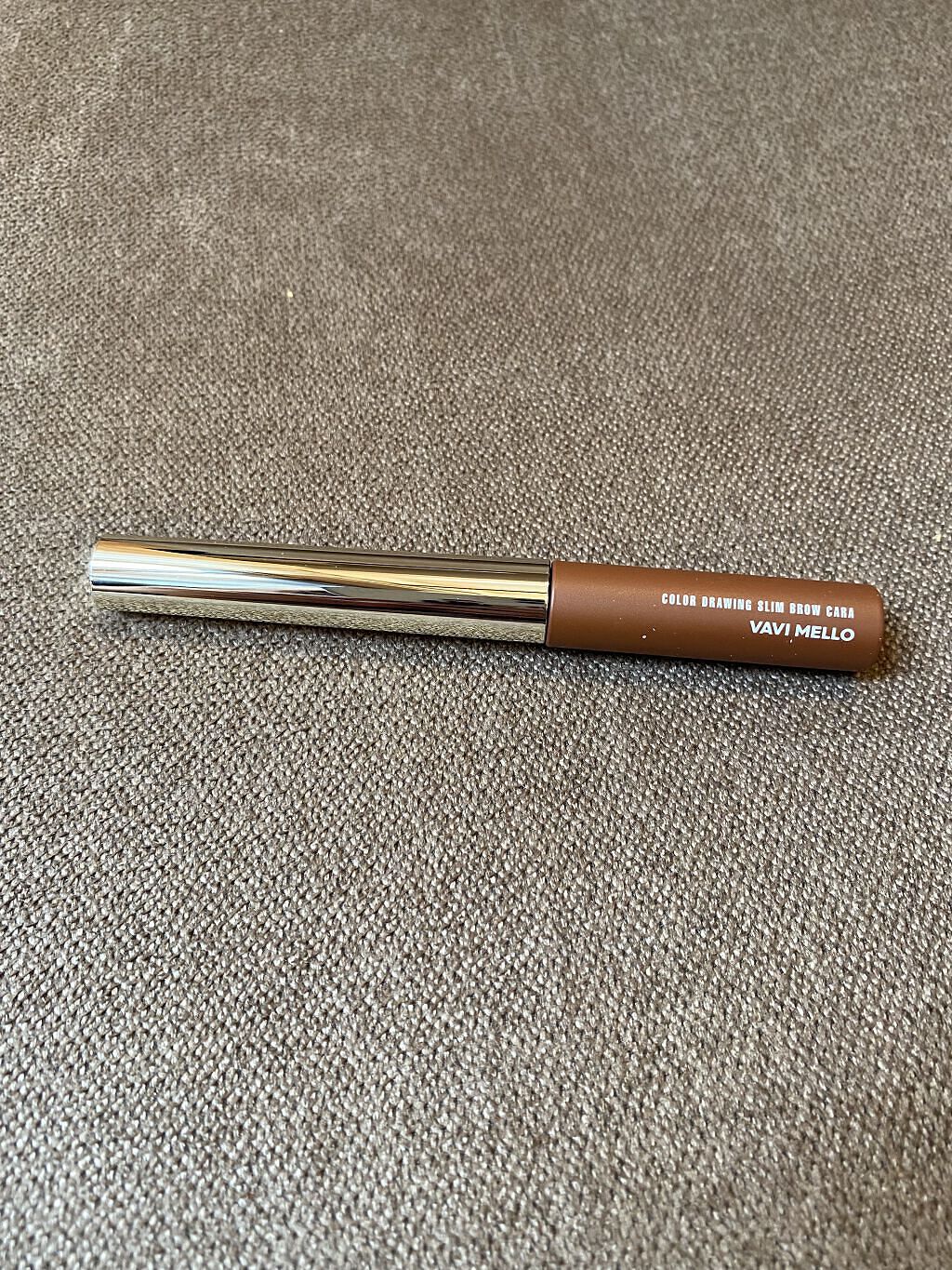カラードローイングスリムブロウカラ 03ロージーブラウン/VAVI MELLO/眉マスカラを使ったクチコミ（2枚目）