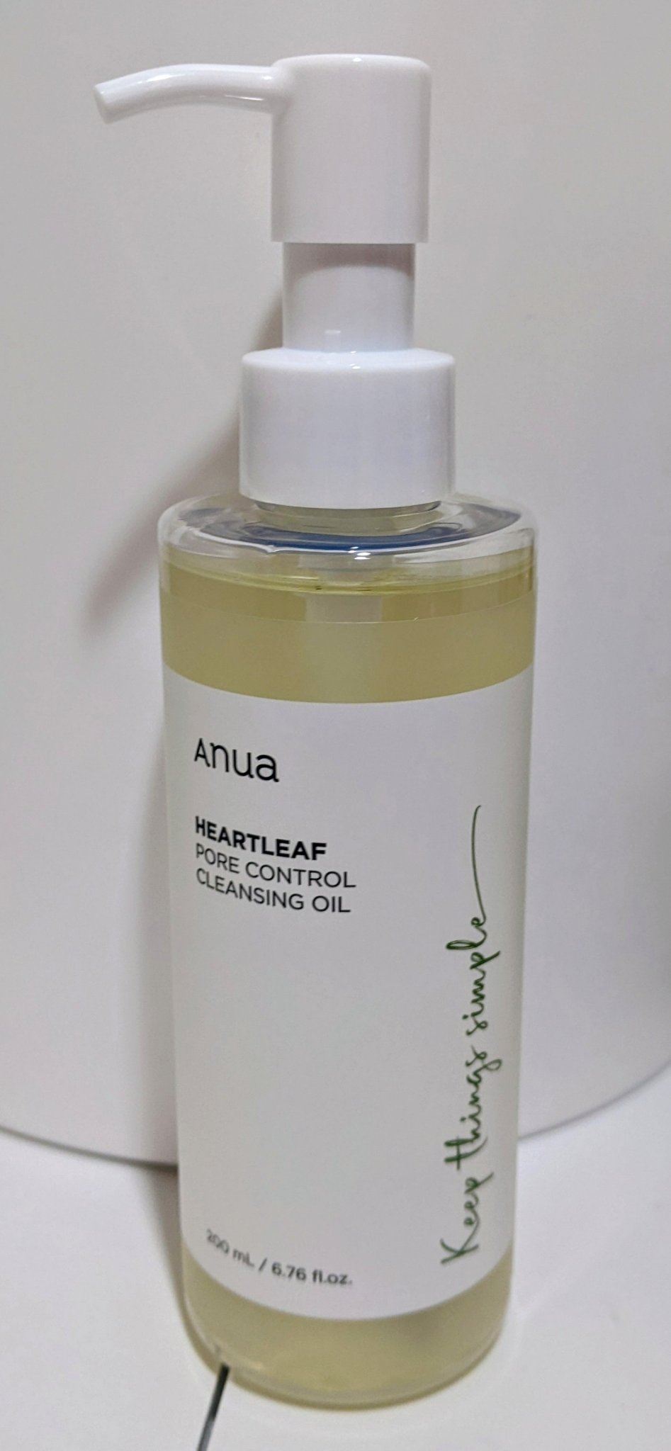 ドクダミ ポアコントロールクレンジングオイル/Anua/オイルクレンジングを使ったクチコミ（1枚目）