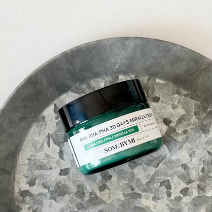 AHA·BHA·PHA 30デイズミラクルクリーム/SOME BY MI/フェイスクリームを使ったクチコミ(1枚目)