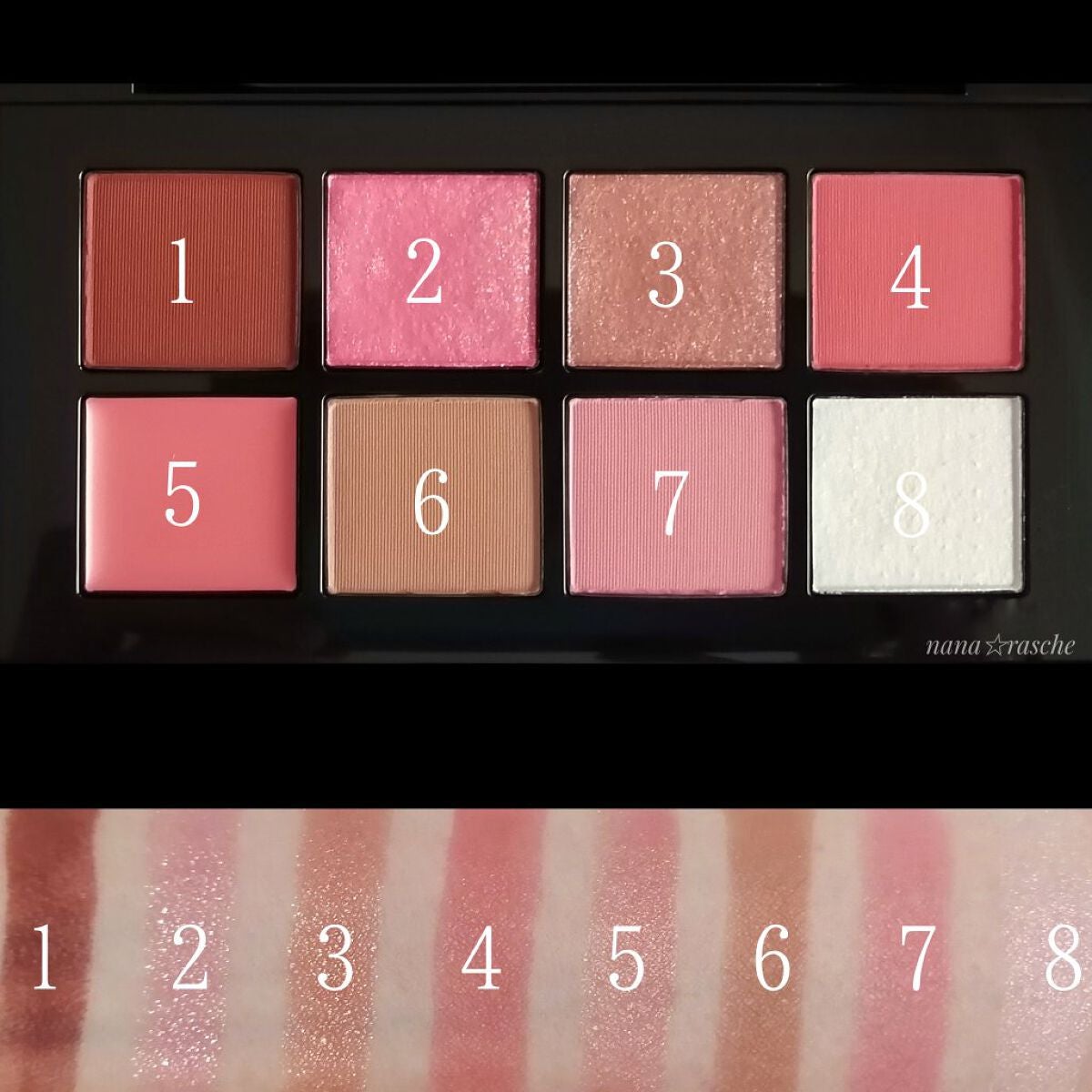 コンパクトアディクション “エターナル イン ピンク”/ADDICTION/アイシャドウパレットを使ったクチコミ(3枚目)