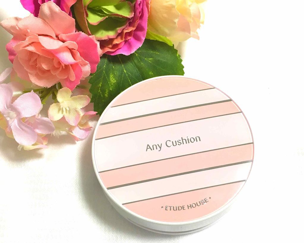 エニークッション オールデイパーフェクト/ETUDE/クッションファンデーションを使ったクチコミ(1枚目)