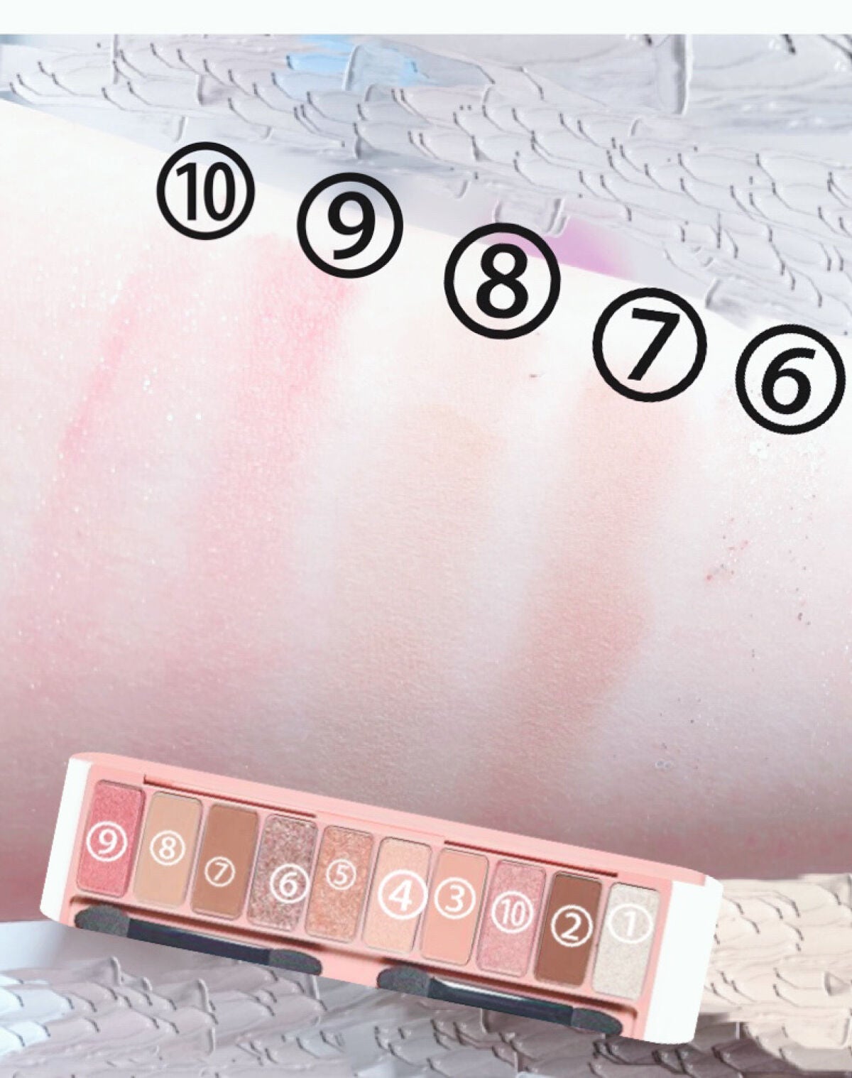 プレイカラー アイシャドウ/ETUDE/アイシャドウパレットを使ったクチコミ(3枚目)