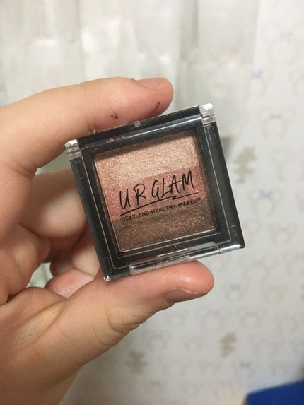 UR GLAM GRADATION EYESHADOW/U R GLAM/アイシャドウパレットを使ったクチコミ(3枚目)