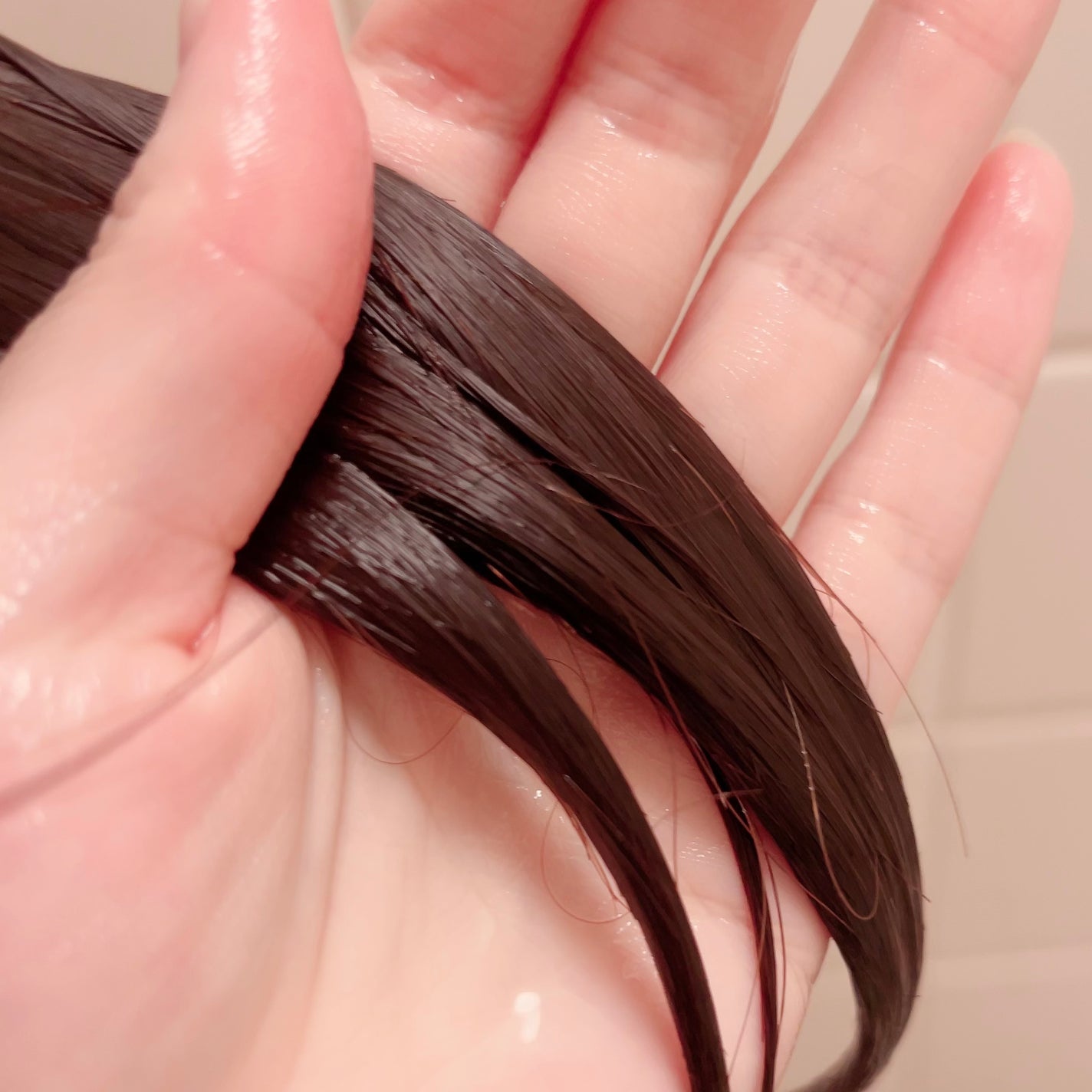 ツヤ髪シャンプー/トリートメント リペア/ネイチャーディープ /サロンシャンプーを使ったクチコミ(7枚目)