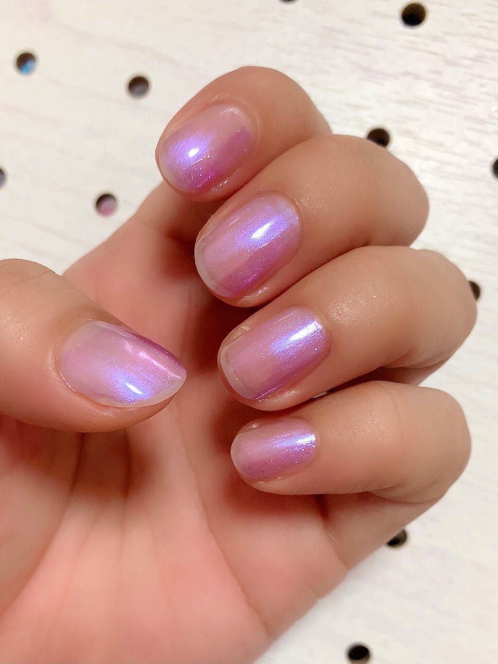 ネイルホリック リミテッドカラー Sea Shell/ネイルホリック/マニキュアを使ったクチコミ(2枚目)