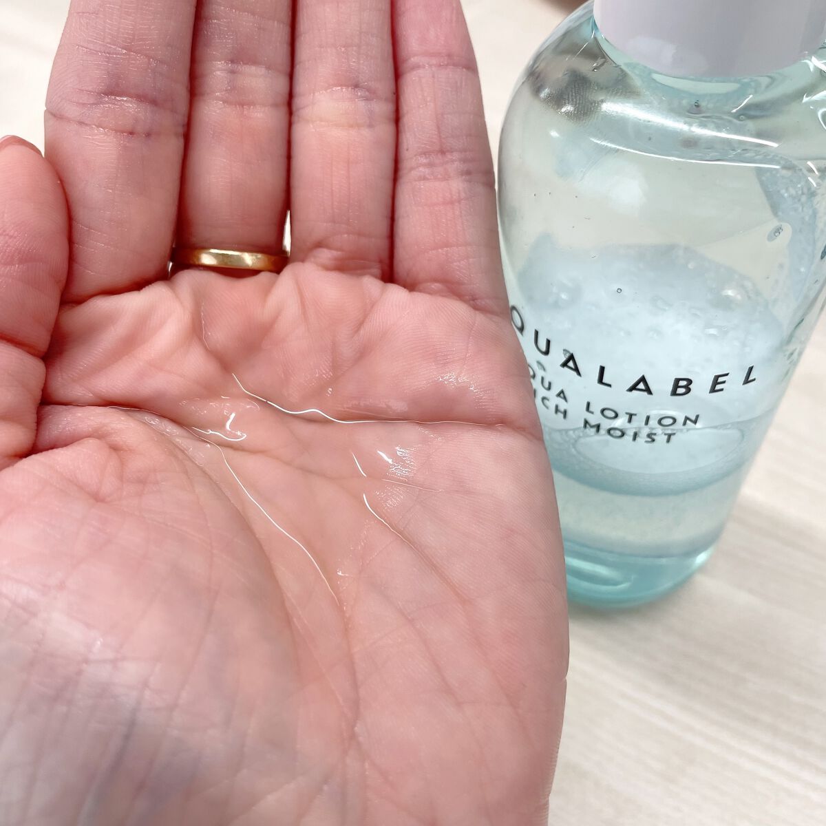 アクアローション (さっぱり・しっとり)/アクアレーベル/化粧水を使ったクチコミ(2枚目)