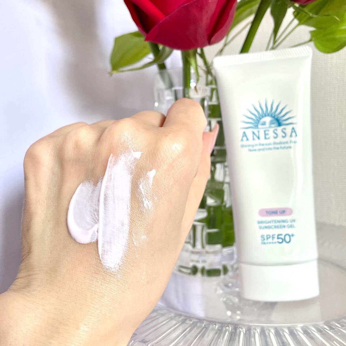 ブライトニングUV ジェル N/アネッサ/化粧下地を使ったクチコミ（3枚目）