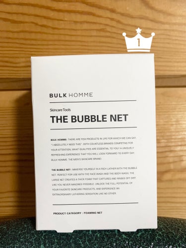 THE BUBBLE NET/BULK HOMME/その他スキンケアグッズを使ったクチコミ（1枚目）