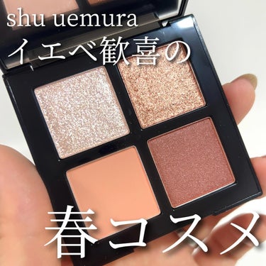 クロマティックス クワッド/shu uemura/アイシャドウパレットを使ったクチコミ（1枚目）