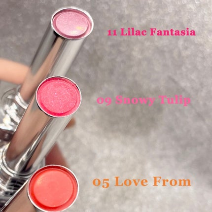 Glow Lip Balm/Glint/口紅を使ったクチコミ(2枚目)