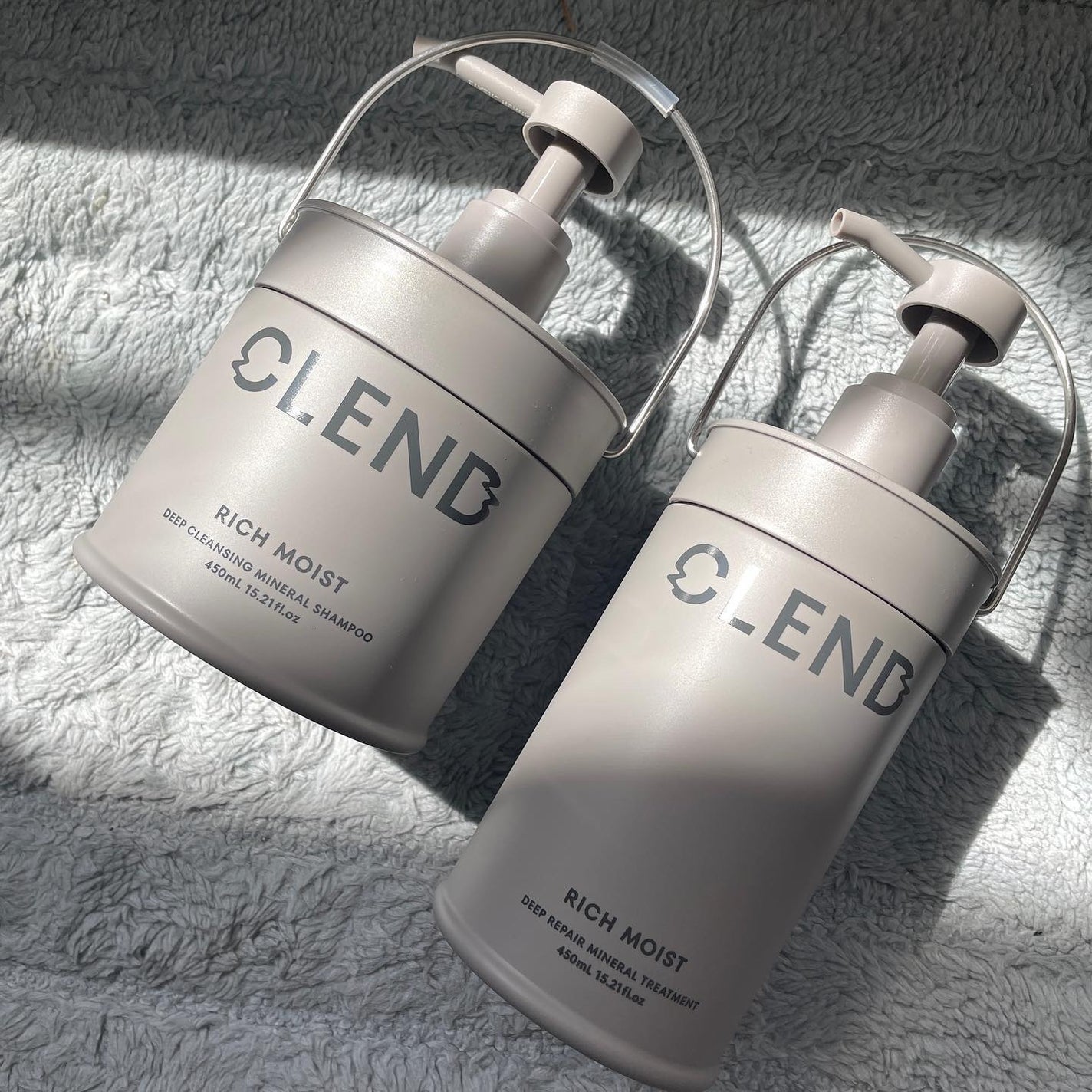 リッチモイスト ディープクレンジング ミネラル シャンプー/ディープリペア ミネラル トリートメント/CLEND/市販シャンプーを使ったクチコミ(5枚目)