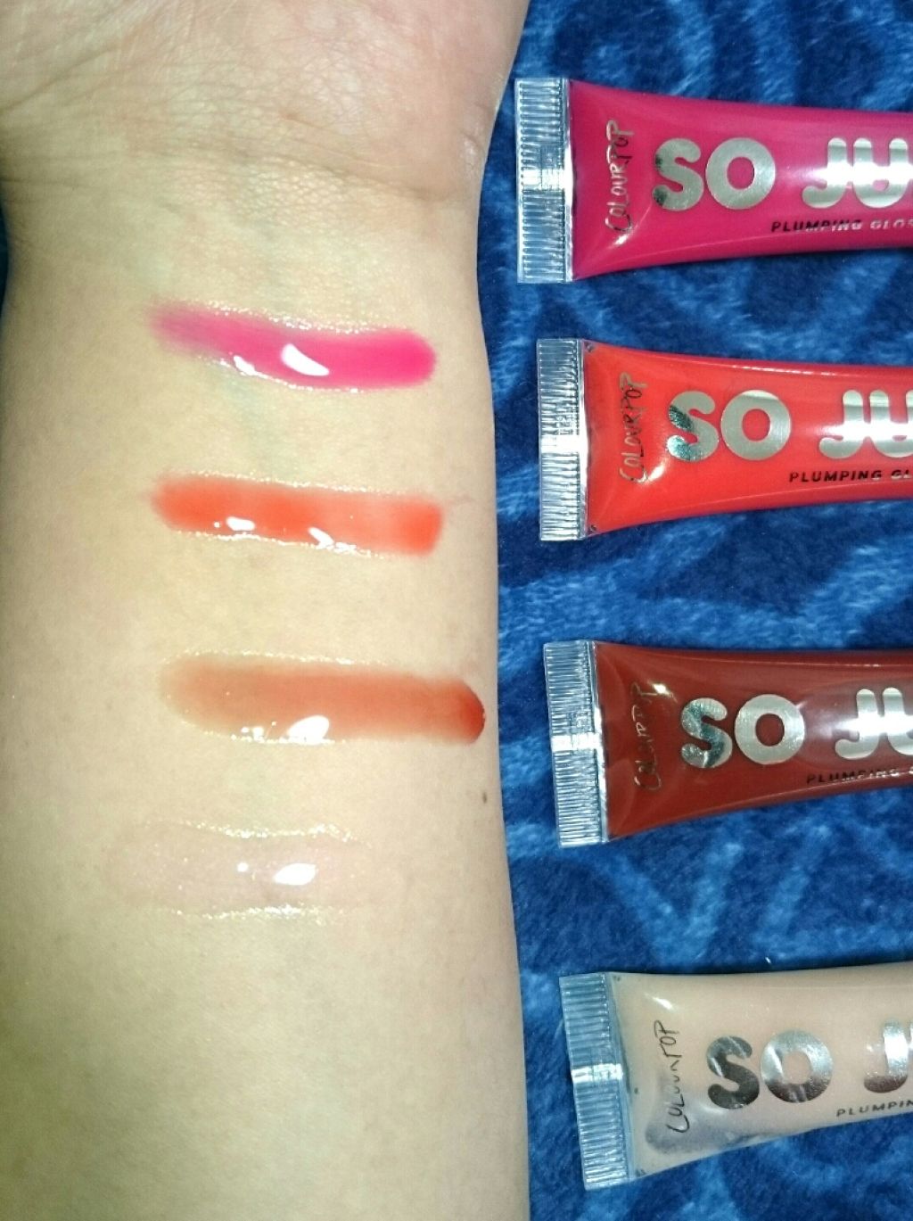 So Juicy Plumping Gloss/ColourPop/リップケアを使ったクチコミ（2枚目）
