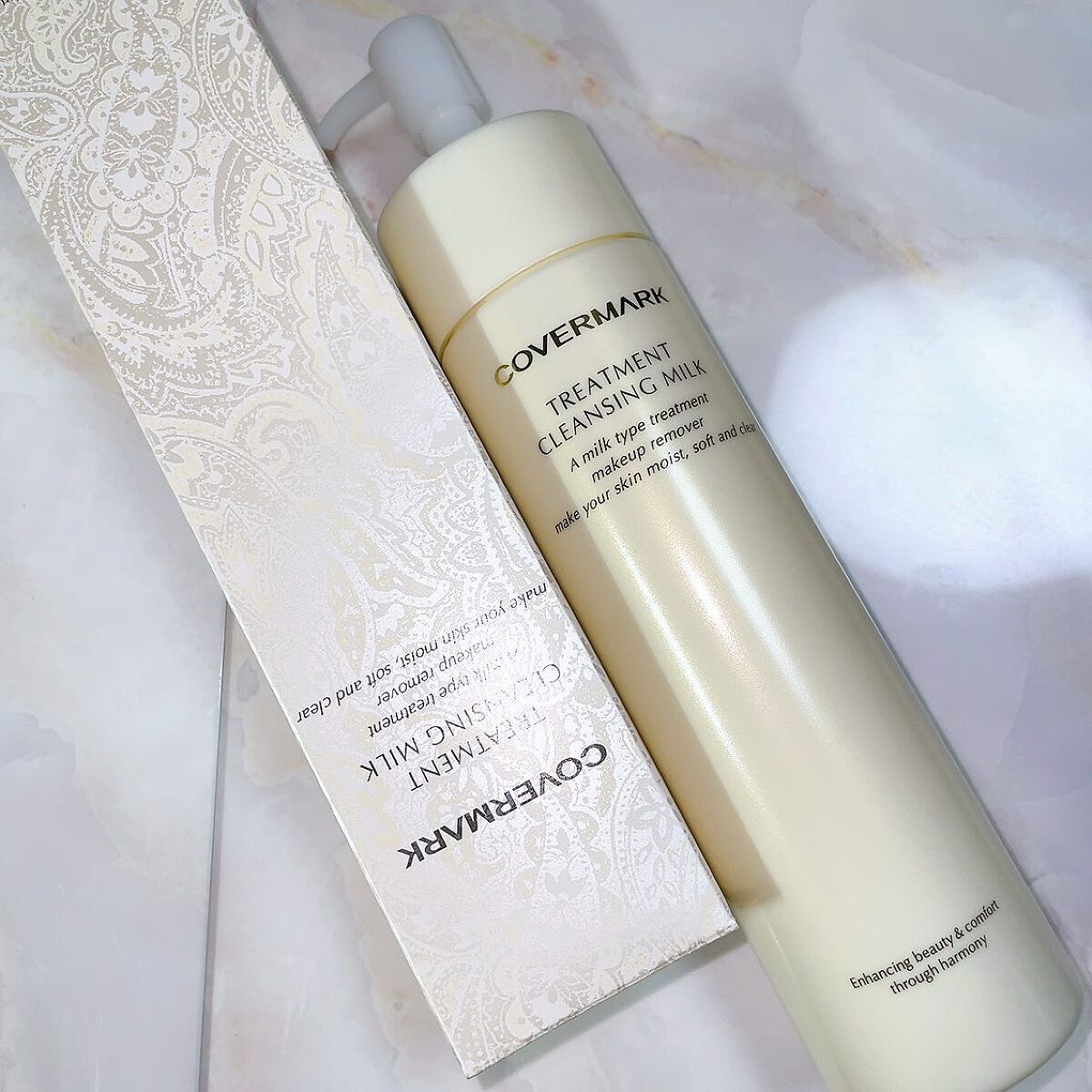 トリートメント クレンジング ミルク/COVERMARK/ミルククレンジングを使ったクチコミ(1枚目)