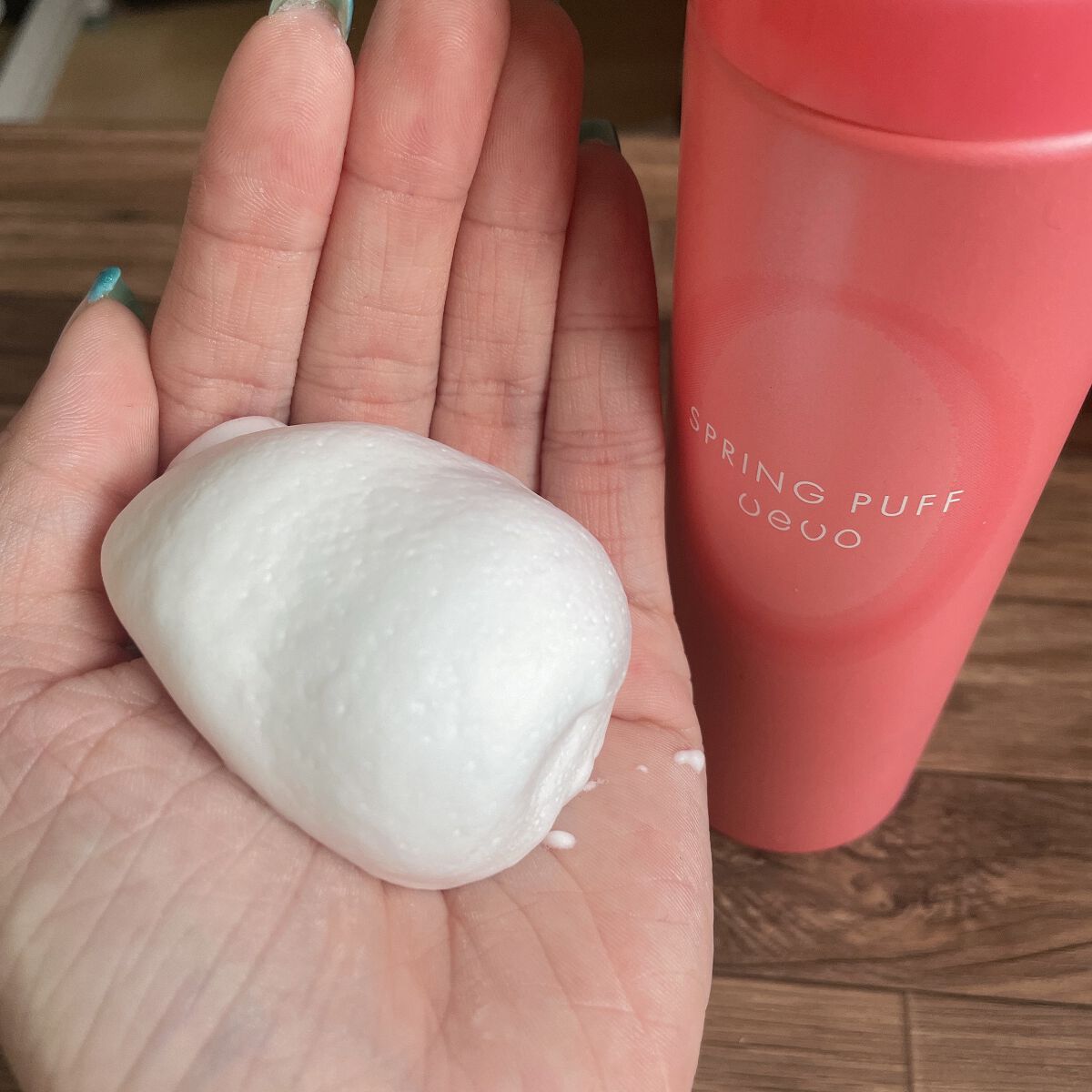 ウェーボ スプリングパフ/ウェーボ スタイリングシリーズ/ヘアムースを使ったクチコミ(2枚目)