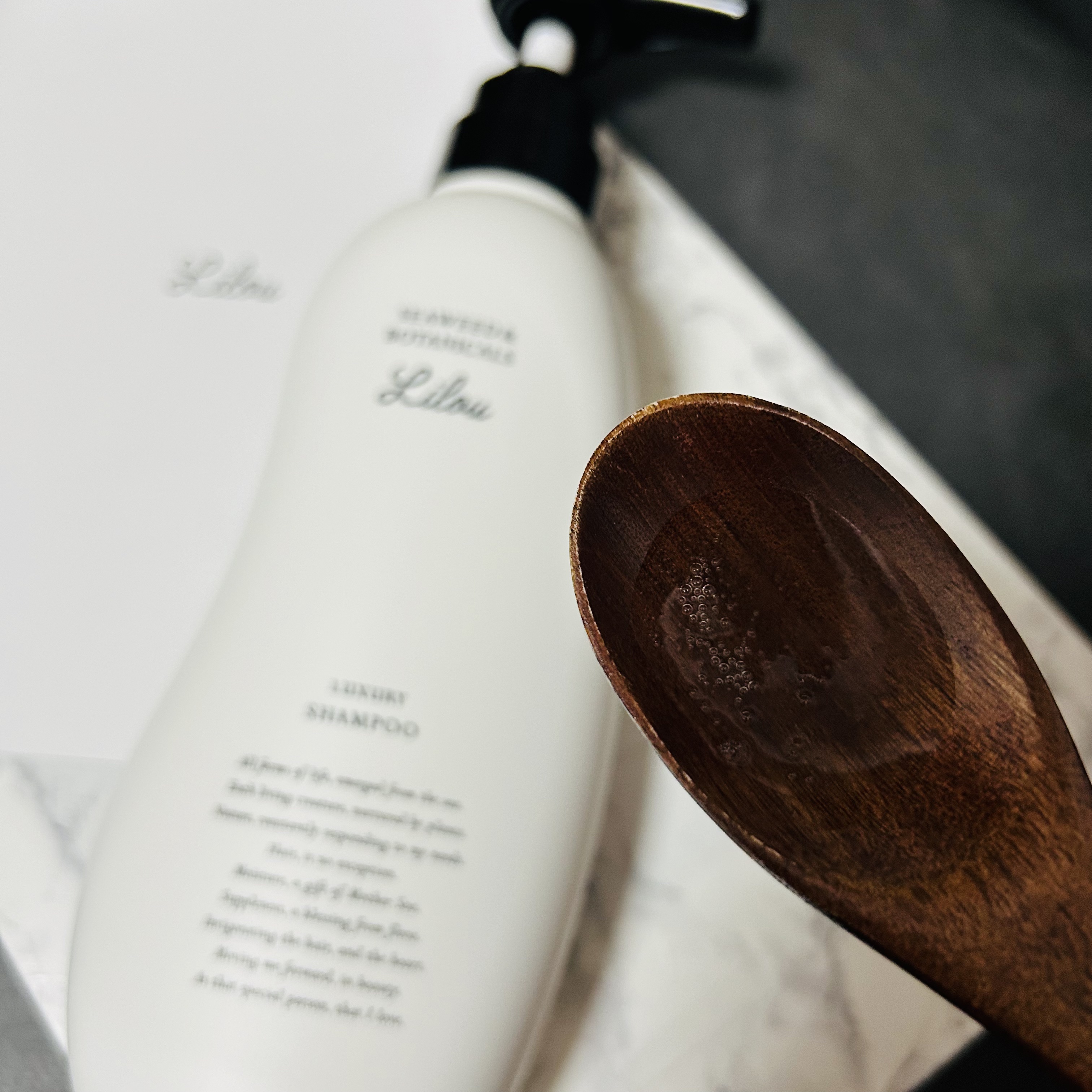 Lilou リル ラグジュアリーシャンプー/トリートメント/Lilou/市販シャンプーを使ったクチコミ（2枚目）