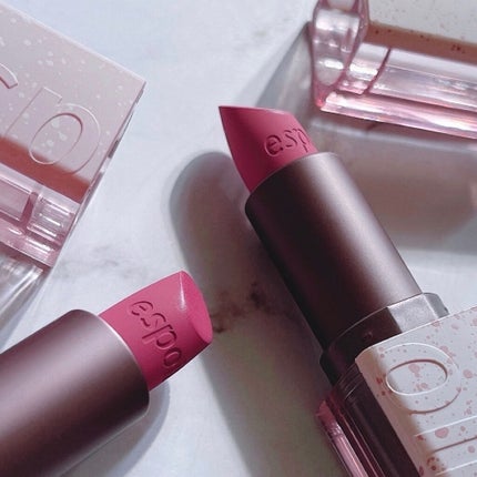 ノーウェアベルベット ウォッシュドピンク/espoir/口紅を使ったクチコミ(2枚目)