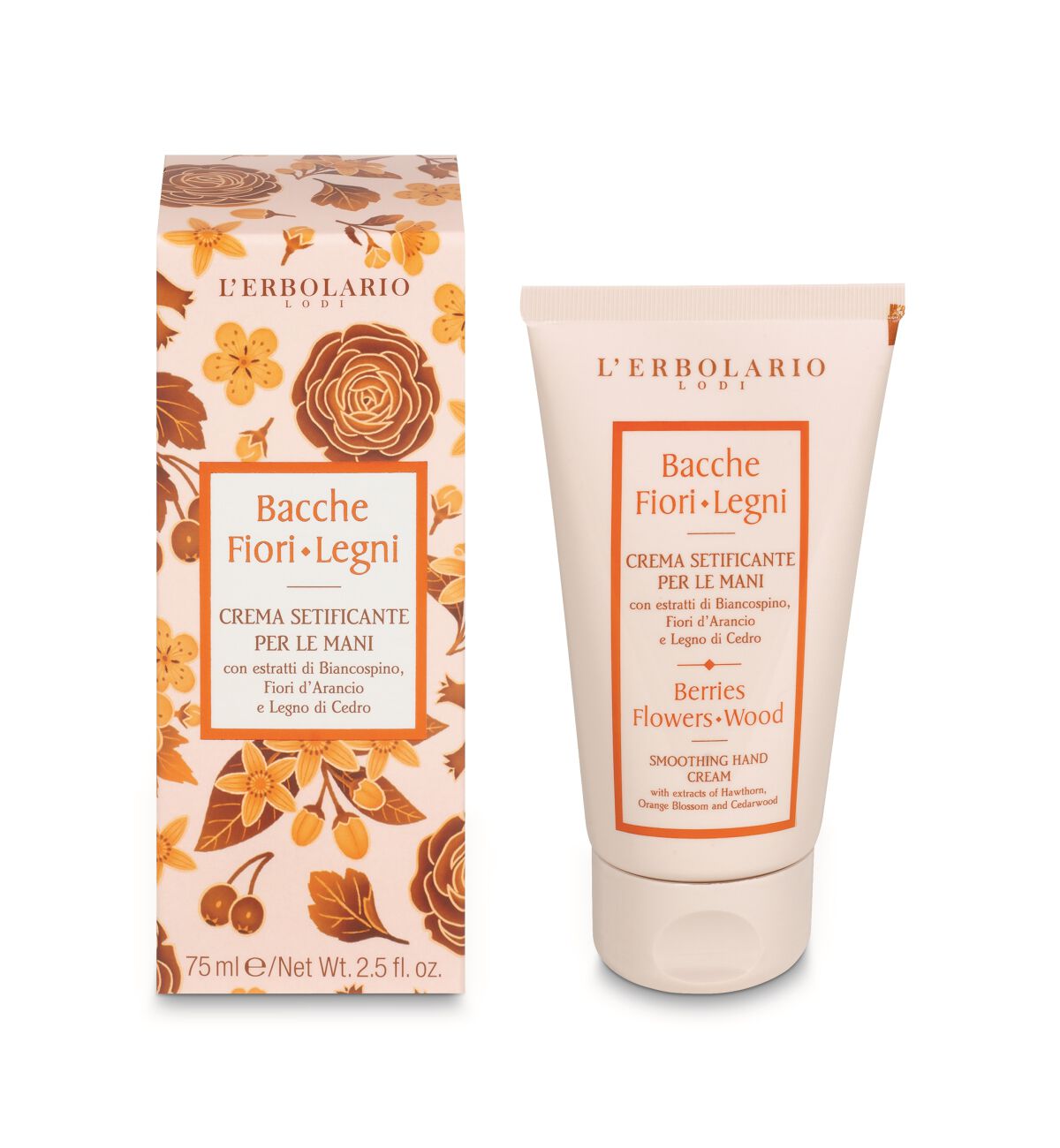 L'ERBOLARIO バッケ フィオーリ レンニ スムージングハンドクリーム