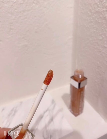 【旧】ディオール アディクト リップ マキシマイザー 016 シマー ヌード(生産終了)/Dior/リップグロスを使ったクチコミ(3枚目)