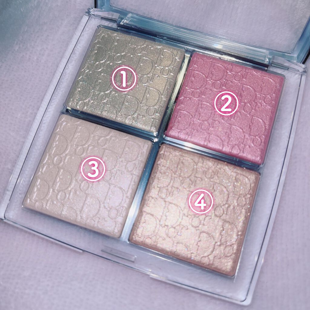 ディオール バックステージ フェイス グロウ パレット/Dior/ハイライトを使ったクチコミ（2枚目）