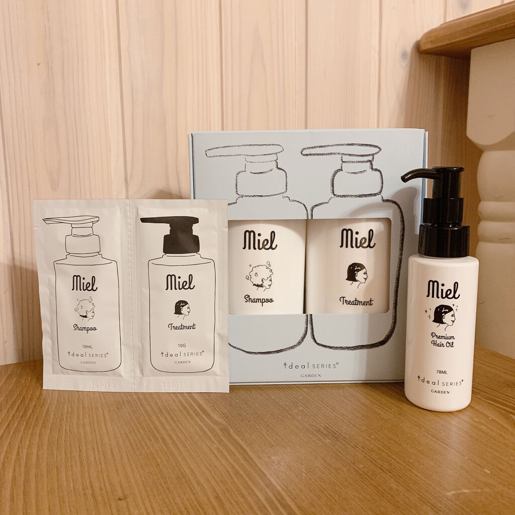 mielシャンプー／トリートメント/イデアルシリーズ/シャンプー・コンディショナーを使ったクチコミ（1枚目）