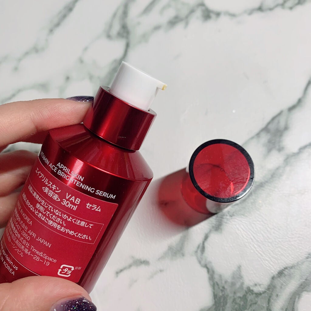 ビタミンACEセラム/APRILSKIN/美容液を使ったクチコミ(2枚目)