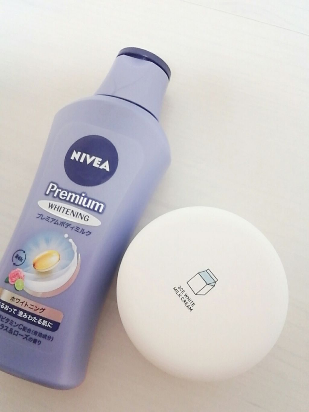 プレミアムボディミルク/ニベア/ボディミルクを使ったクチコミ(2枚目)