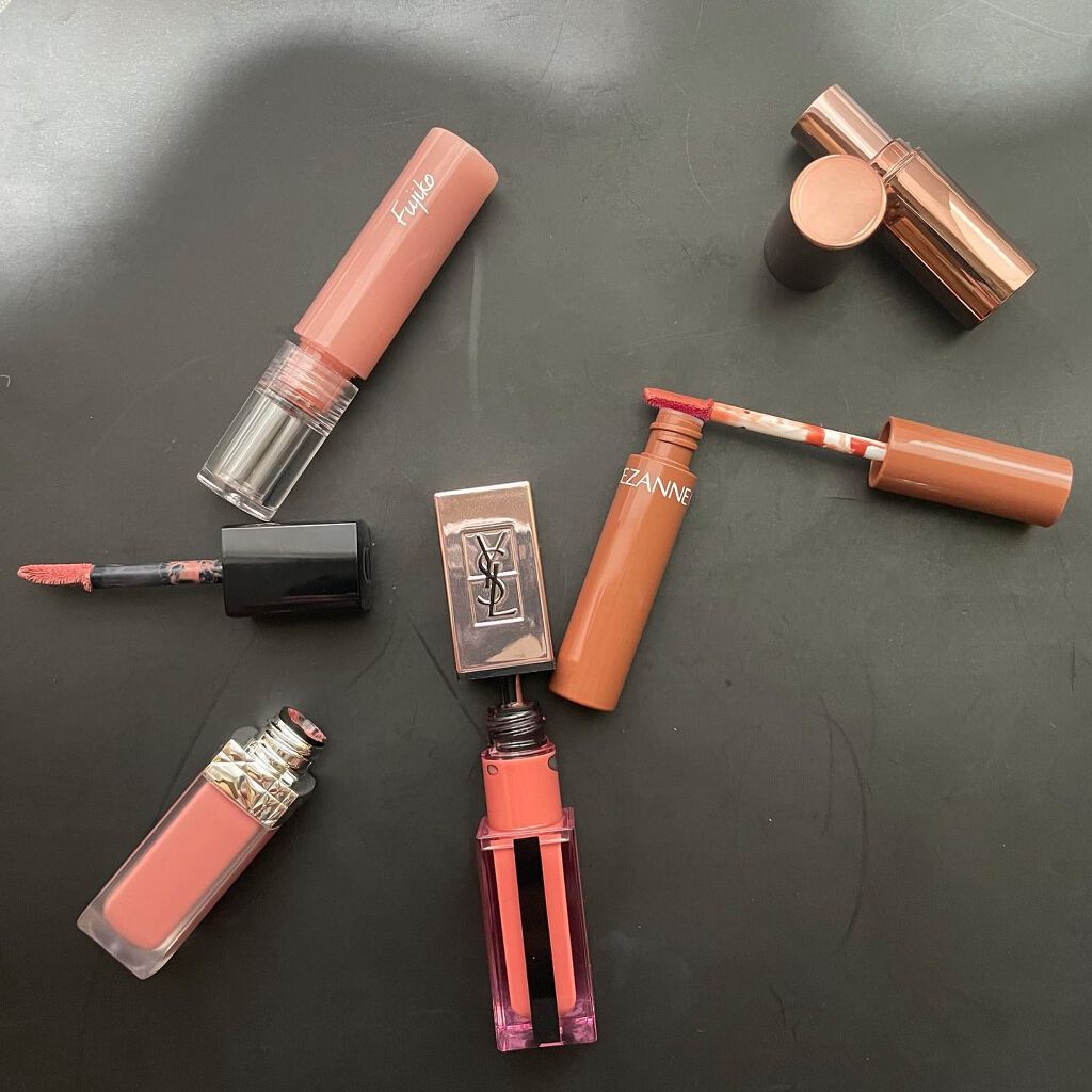 メルティールミナスルージュ（ティントタイプ）/キャンメイク/リップティントを使ったクチコミ（2枚目）