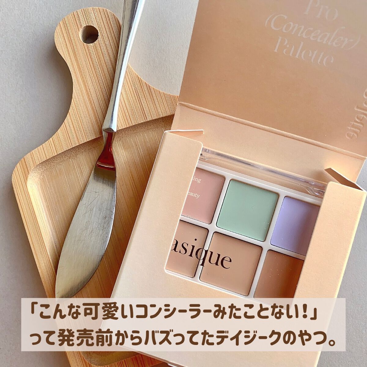 プロコンシーラーパレット/dasique/パレットコンシーラーを使ったクチコミ（2枚目）