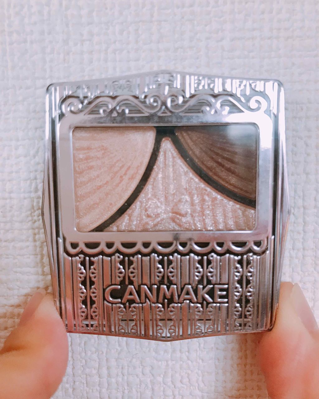 ジューシーピュアアイズ/キャンメイク/アイシャドウパレットを使ったクチコミ（1枚目）