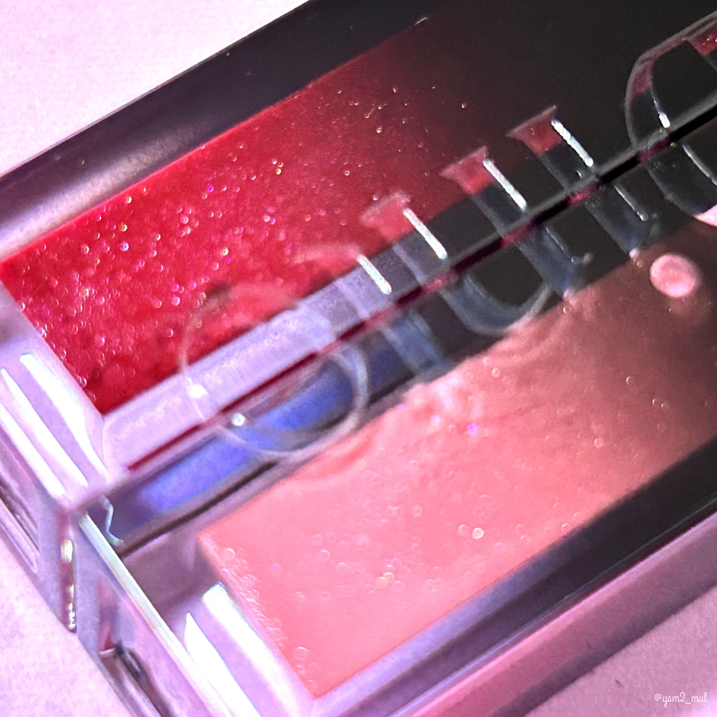 ボリュームパールキッスグロス/Dinto/リップグロスを使ったクチコミ(7枚目)