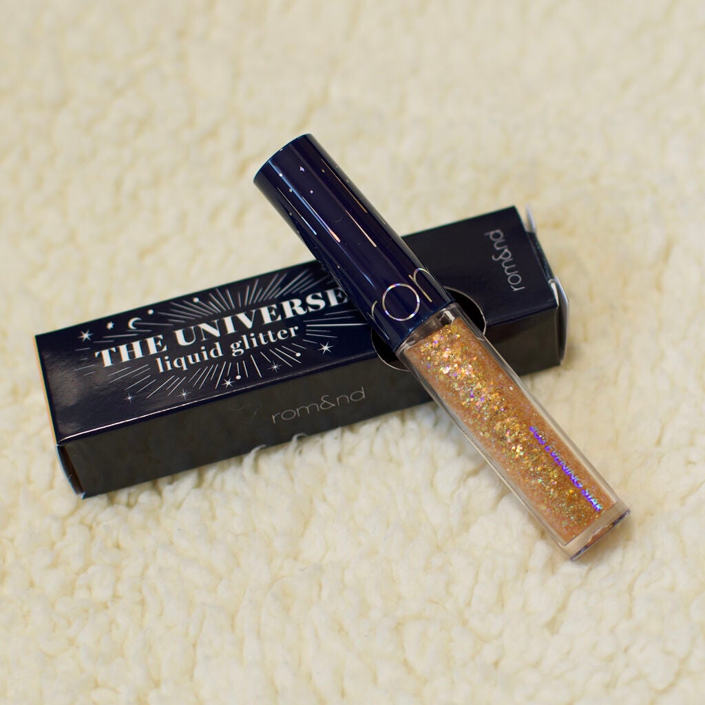 リキッド グリッター シャドウ/rom&nd/グリッターを使ったクチコミ(1枚目)