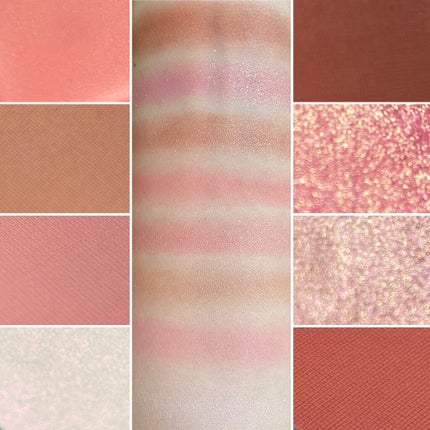 コンパクトアディクション “エターナル イン ピンク”/ADDICTION/アイシャドウパレットを使ったクチコミ(4枚目)