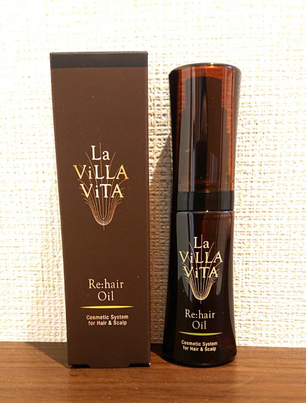 リ・ヘア オイル/La ViLLA ViTA/ヘアオイルを使ったクチコミ(1枚目)