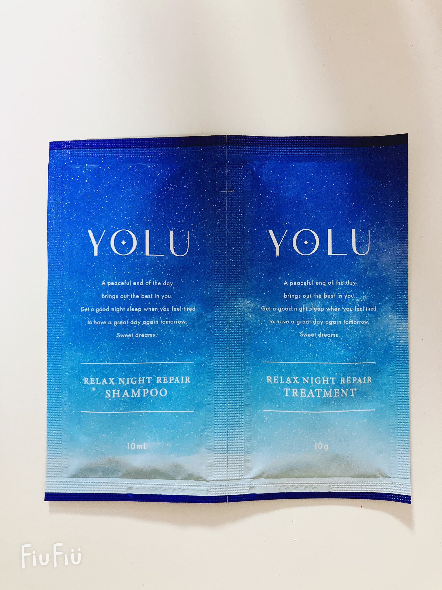 リラックスナイトリペア シャンプー／トリートメント/YOLU/市販シャンプーを使ったクチコミ（1枚目）