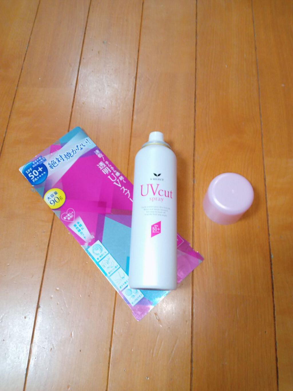 UVカットスプレー/S SELECT/日焼け止めミスト・スプレーを使ったクチコミ（1枚目）
