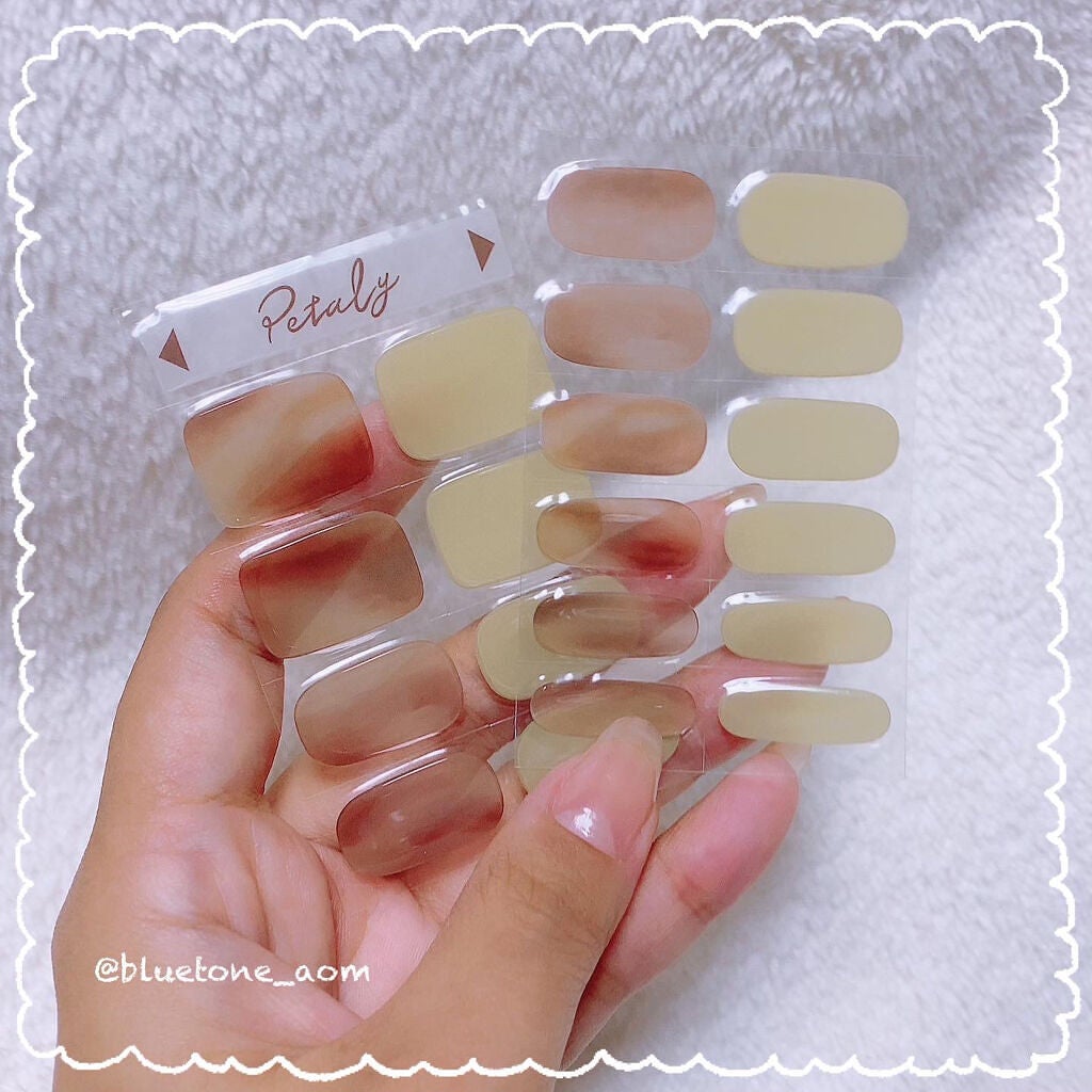 ジェルミーペタリー/ジェルミーワン/ネイルシールを使ったクチコミ(4枚目)