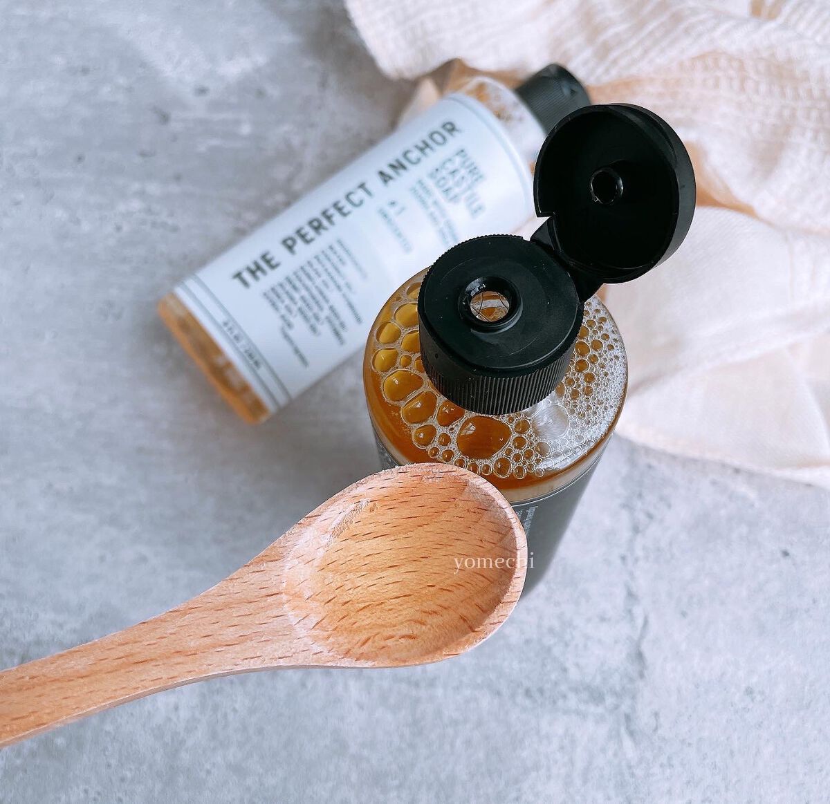 オーガニック ボディタオル/THE PERFECT ANCHOR/バスグッズを使ったクチコミ（3枚目）