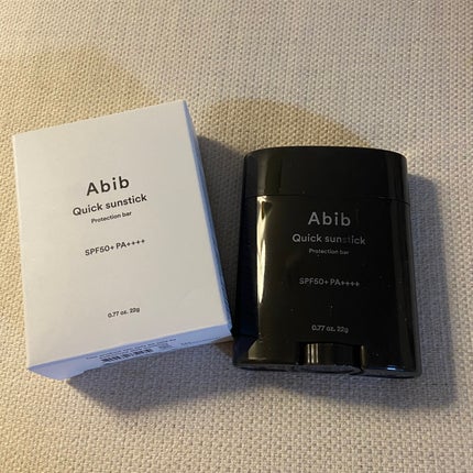 クイック サンスティック プロテクションバー/Abib /日焼け止めスティックを使ったクチコミ(1枚目)