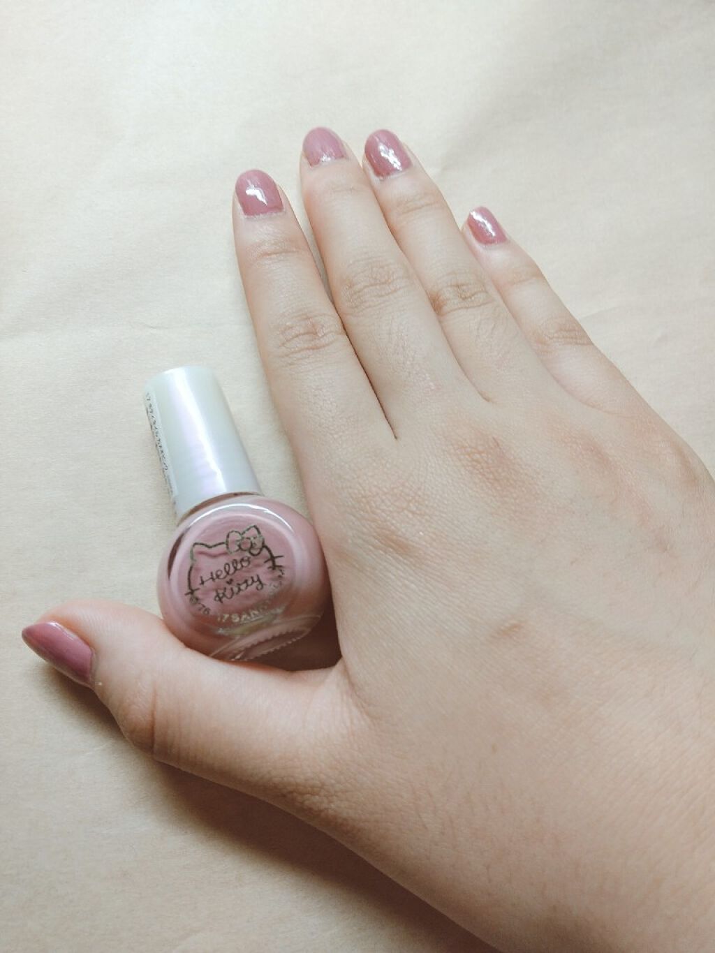 サンリオネイル/DAISO/マニキュアを使ったクチコミ(2枚目)