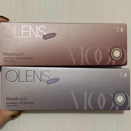 Moodnight 1day/OLENS/カラーコンタクトレンズを使ったクチコミ(2枚目)
