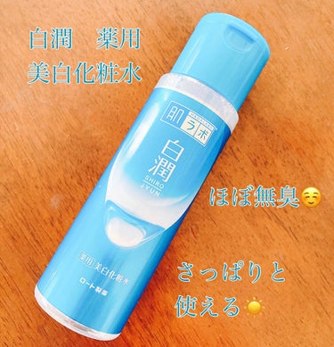 白潤 薬用美白化粧水 170ml（ボトル）/肌ラボ/化粧水を使ったクチコミ（1枚目）