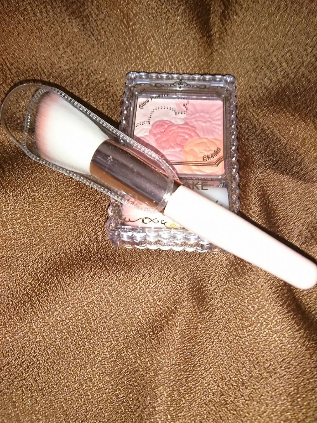 グロウフルールチークス/キャンメイク/パウダーチークを使ったクチコミ(1枚目)