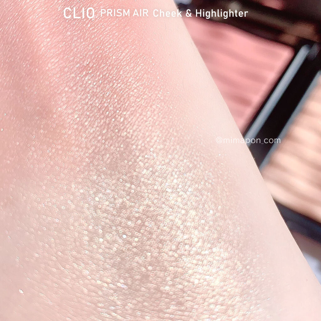 プリズムエアブラッシャー/CLIO/パウダーチークを使ったクチコミ（3枚目）