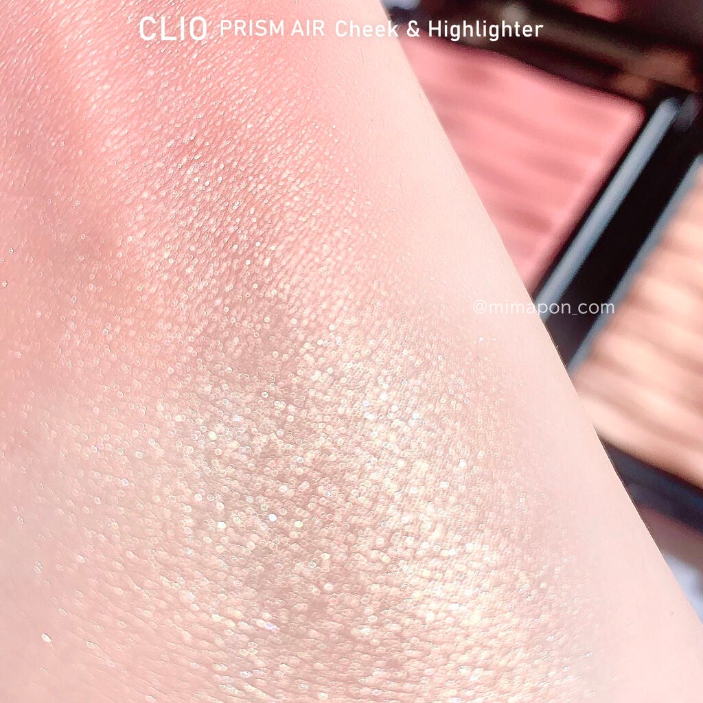 プリズム エアー ハイライター/CLIO/パウダーハイライトを使ったクチコミ(3枚目)