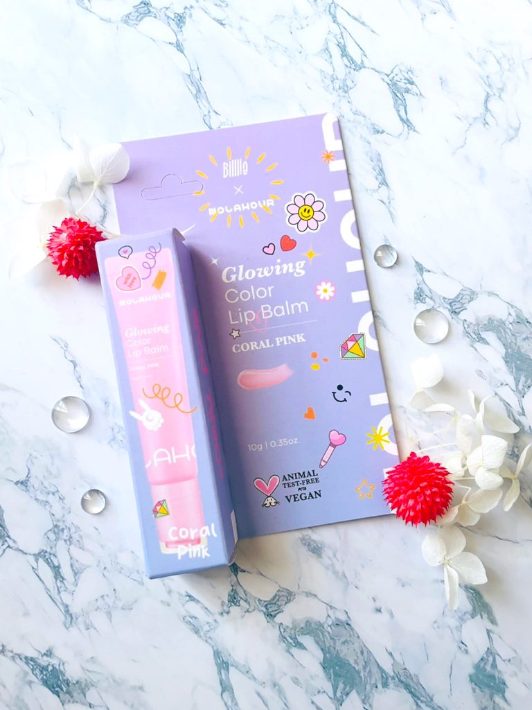 グロウイングカラーリップバーム/NOLAHOUR/口紅を使ったクチコミ（2枚目）