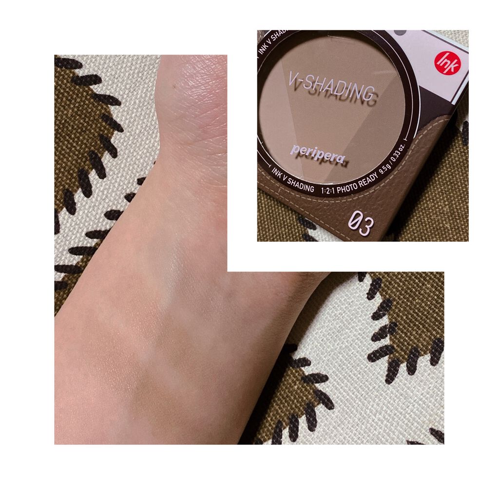 影ってｻ、、、作れんだﾜ、、、、、、

色は3番のヘーゼルグレー。
アタイ、イエべ秋の色とブルベ冬の色に似合う色が多いんだけど、黄みが苦手だったり彩度の低すぎるものが苦手だったりで似合う色がｸｿ少ないのね。
そんなアタイでもこれはシェーディ