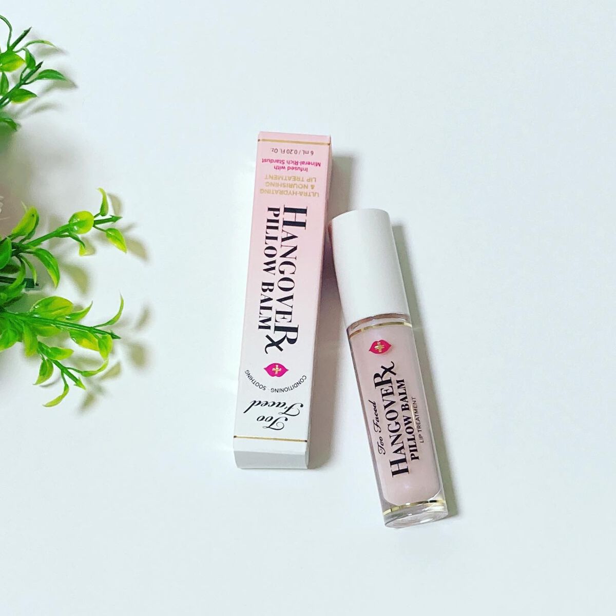 ~トゥー フェイスド ハングオーバー~ ピロー バーム リップ トリートメント/Too Faced/リップ美容液を使ったクチコミ(1枚目)