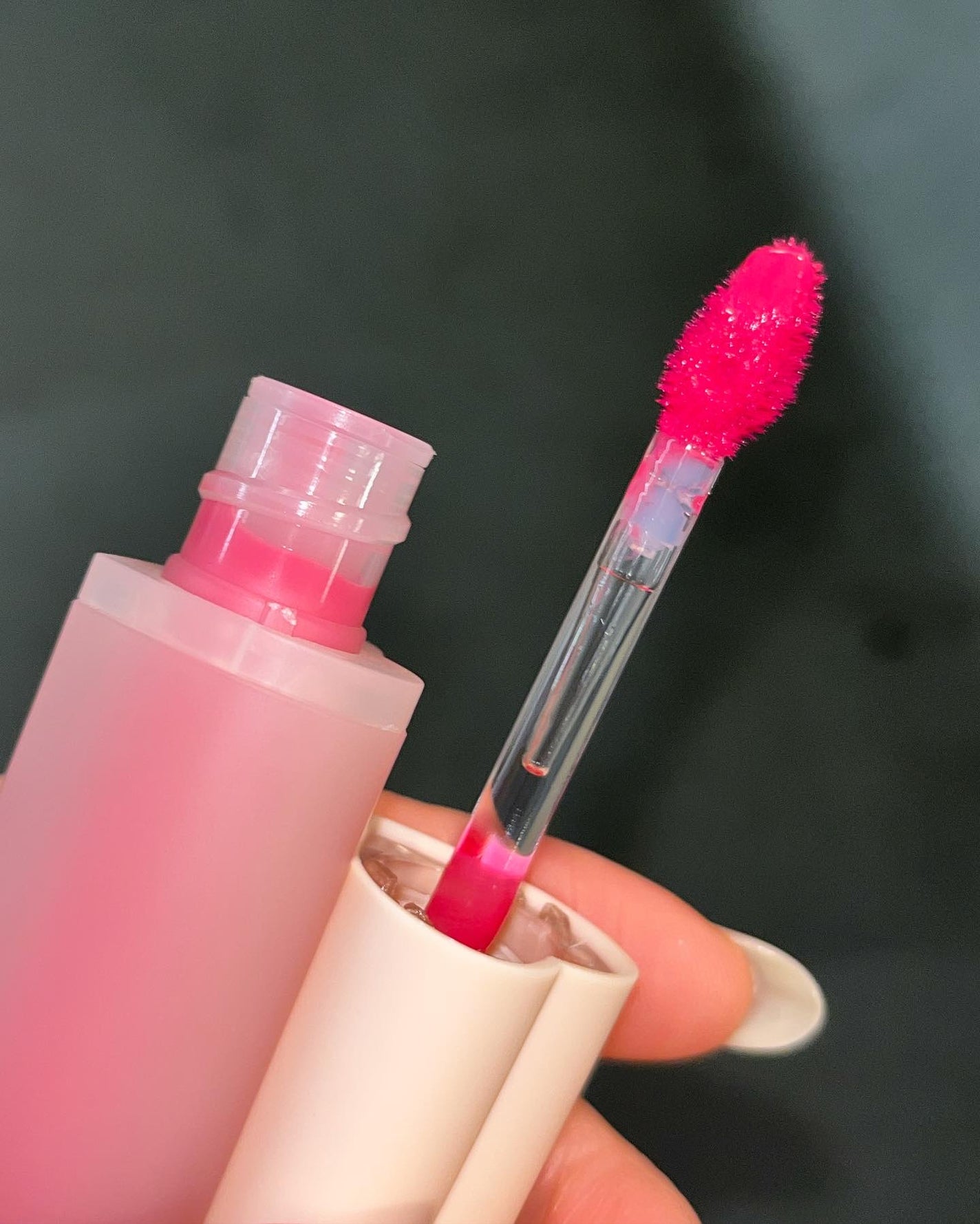 ハートクラッシュ ベアグレイズティント/HOLIKA HOLIKA/リップティントを使ったクチコミ(6枚目)