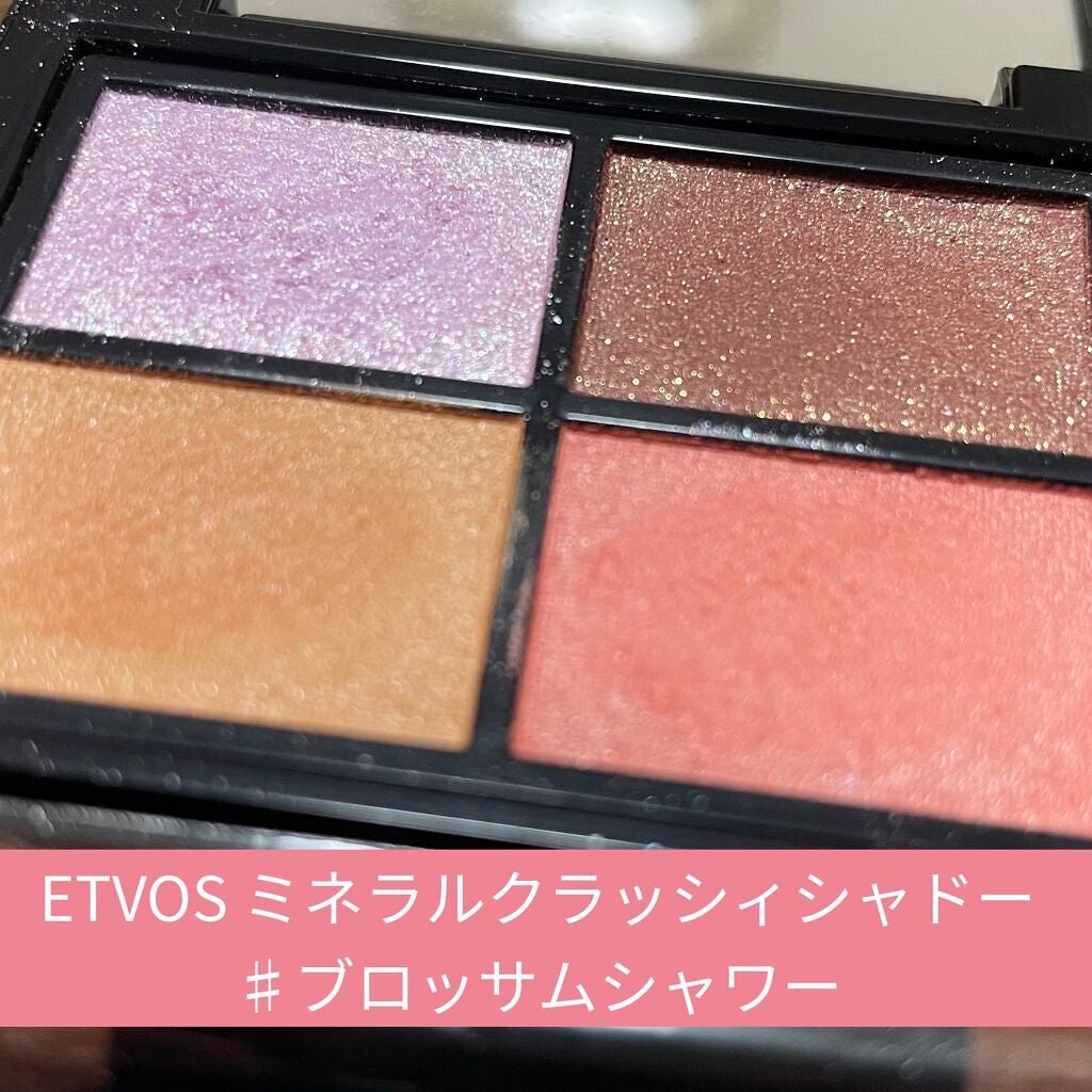 ミネラルクラッシィシャドー/エトヴォス/アイシャドウパレットを使ったクチコミ(1枚目)