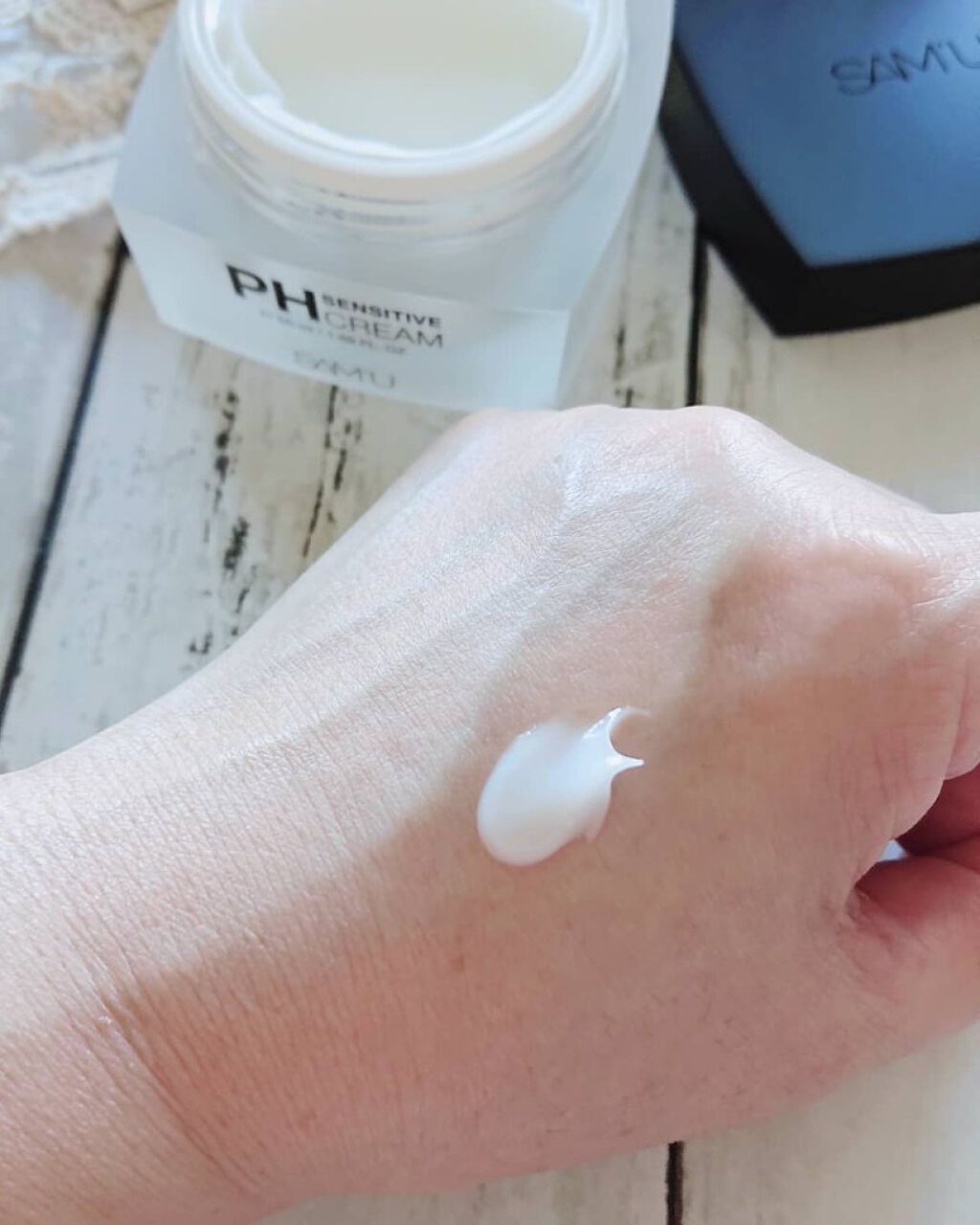 サミュ PHセンシティブクリーム/SAM'U/フェイスクリームを使ったクチコミ（3枚目）